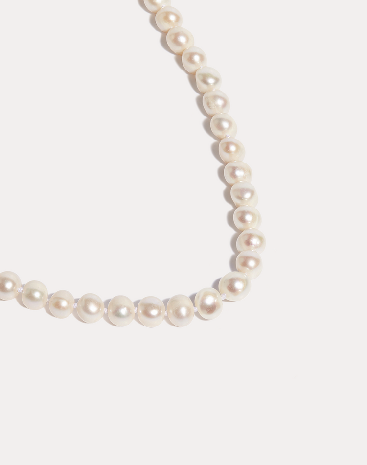 Pearl Choker Gold Necklace
